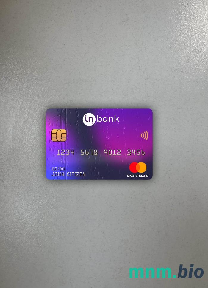 Estonia Idbank master card wygląd fotograficzny skan PSD + zdjęcie